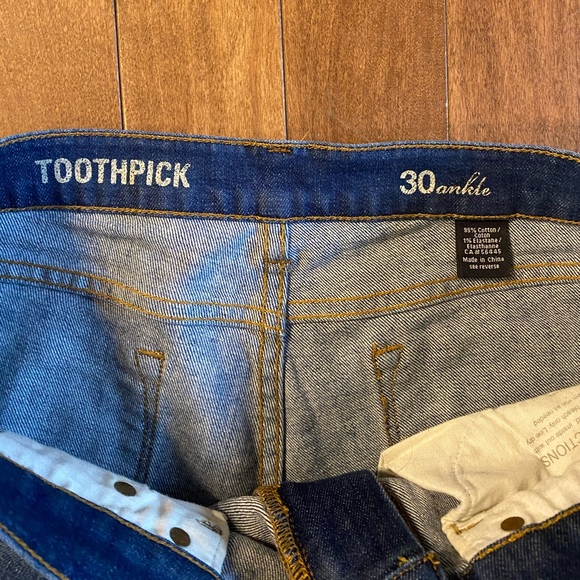 J. Crew Toothpick Skinny Jeans - Picture 3 of 4